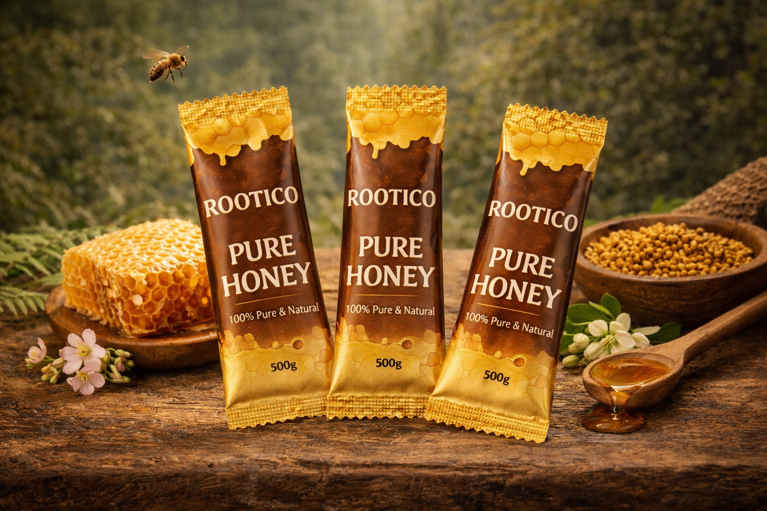 Rootico Honey Sachets